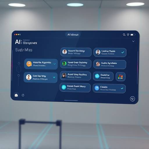 A screenshot of an AI-powered dialogue system interface.