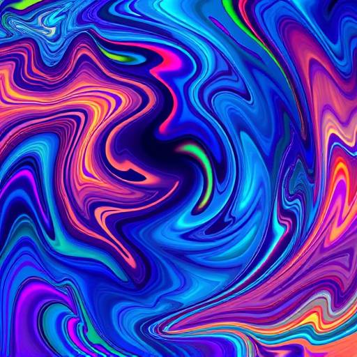 An abstract AI-generated artwork featuring swirling patterns, vibrant colors, and a sense of depth and movement.
