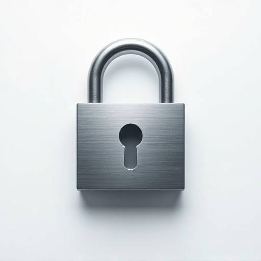 Lock icon, representing data security